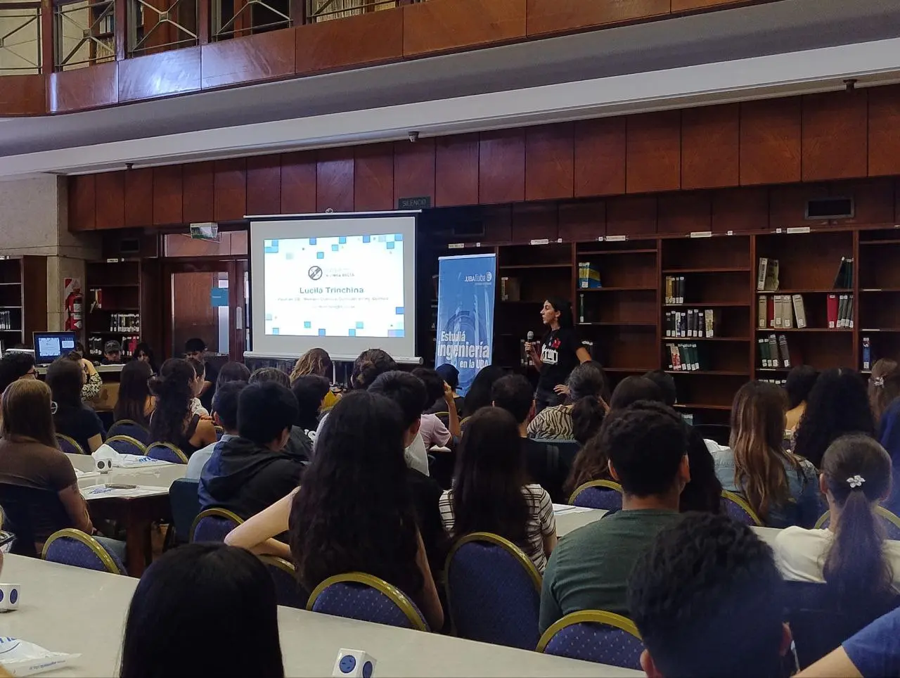 Charla para ingresantes en FIUBA